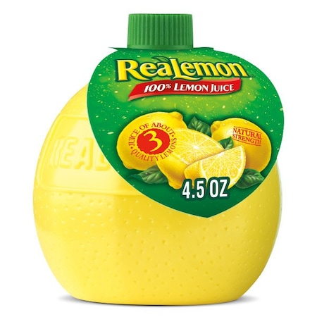 Realemon Realemon Lemon Juice 4.5 oz., PK24 10062762